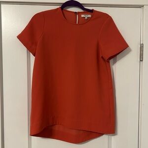 Burnt Orange Short Sleeve Top